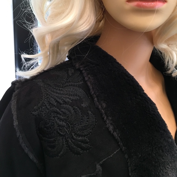 COPY - Johnny Was Biya Faux suede & shearling Jacket. NWT - Picture 3 of 8